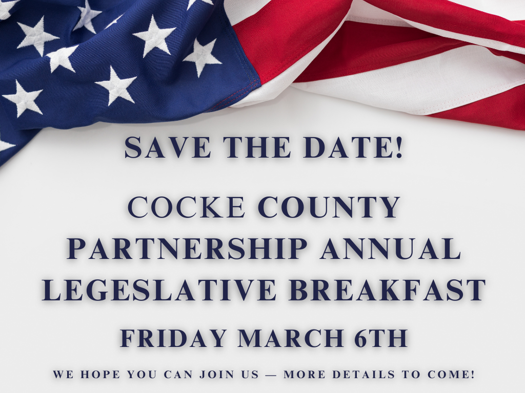 Save the Date - 2026 Legislative Breakfast
